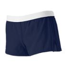Juniors' Soffe White Band Low-rise Shortie Shorts, Girl's, Size: Small, Blue (navy)