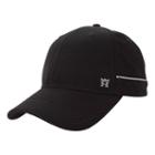 Men's Haggar Cool 18 Piped Baseball Cap, Black