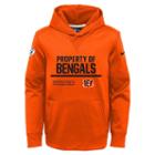 Boys 8-20 Nike Cincinnati Bengals Circuit Therma-fit Hoodie, Boy's, Size: L(14/16), Brt Orange