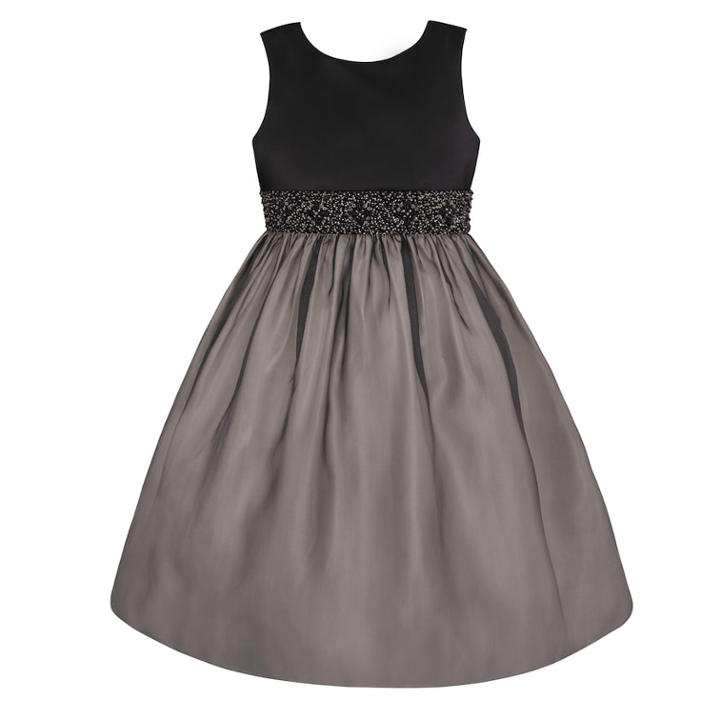 Girls 7-16 & Plus Size American Princess Beaded Waist Organza Dress, Size: 20 1/2, Oxford