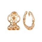 Dana Buchman Openwork Geometric Clip-on Earrings, Women's, Gold