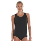 Women's Dolfin Aquashape Conservative One-piece Lap Swimsuit, Size: 8 Comp, Black