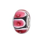 Individuality Beads Sterling Silver Abstract Glass Bead, Women's, Multicolor