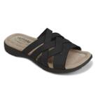 Eastland Hazel Women's Strappy Slide Sandals, Size: Medium (6), Black