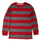 Boys 4-7 French Toast Striped Thermal Tee, Boy's, Size: 4, Med Grey