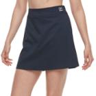 Women's Fila Sport&reg; Zip Pocket Woven Skort, Size: Medium, Blue (navy)