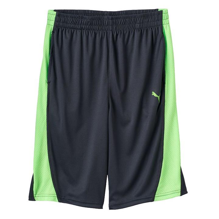 Boys 8-20 Puma Pieced Shorts, Boy's, Size: Medium, Grey Other