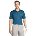 Men's Izod Swingflex Champion Classic-fit Grid Performance Golf Polo, Size: Small, Blue