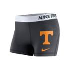 Women's Nike Tennessee Volunteers Pro 3-inch Shorts, Size: Large, Grey