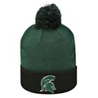 Adult Top Of The World Michigan State Spartans Pom Knit Hat, Men's, Dark Green