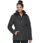 Women's D.e.t.a.i.l.s Hooded Anorak Jacket, Size: Small, Hematite