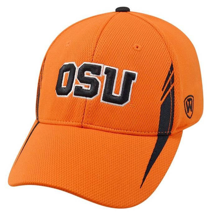 Adult Top Of The World Oregon State Beavers Range One-fit Cap, Men's, Med Orange
