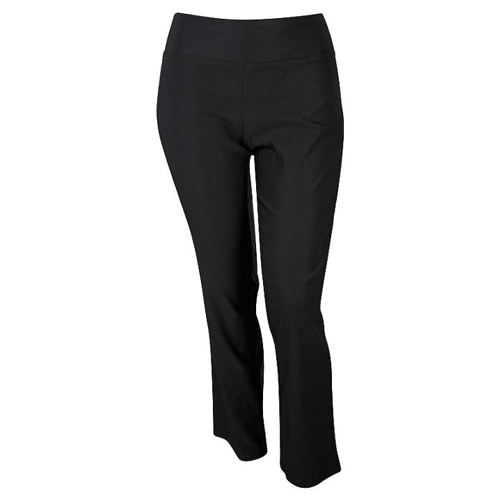 Juniors' Plus Size Iz Byer California Pull-on Bootcut Pants, Girl's, Size: 2xl, Black