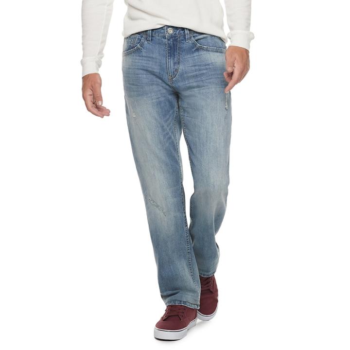 Men's Unionbay Mercer True Blue Straight-leg Jeans, Size: 34x34 (navy)