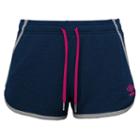 Women's Umbro Retro Shorts, Size: Small, Blue (navy)