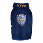 Royal Animals Nypd Police Badge Dog Sweatshirt, Adult Unisex, Size: Small, Blue