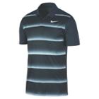 Men's Nike Essential Regular-fit Dri-fit Striped Performance Golf Polo, Size: Large, Light Blue