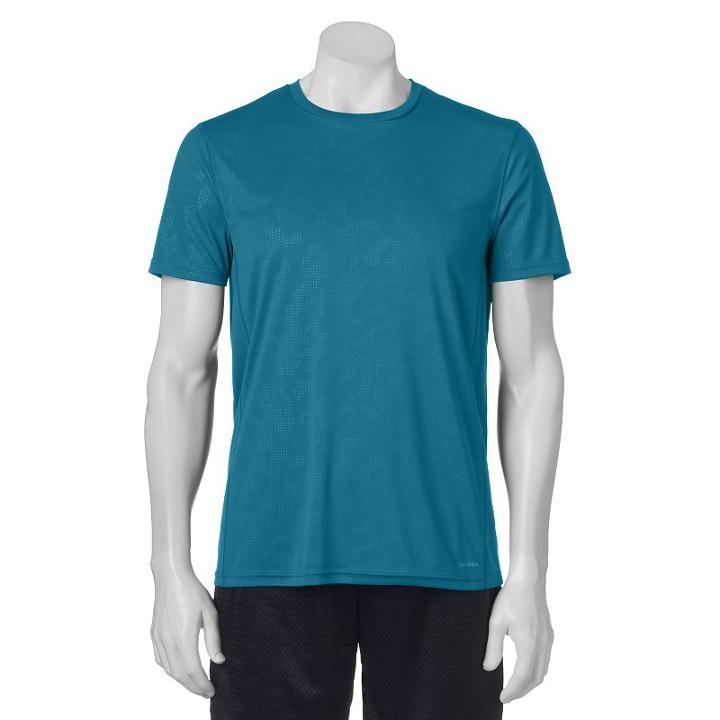 Big & Tall Tek Gear&reg; Core Performance Tee, Men's, Size: 3xb, Turquoise/blue (turq/aqua)
