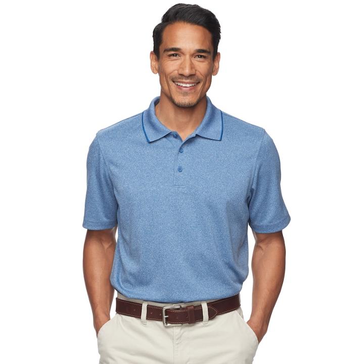Men's Croft & Barrow&reg; Cool & Dry Classic-fit Performance Polo, Size: Xl, Blue