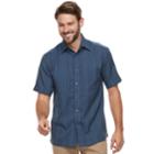 Men's Haggar Classic-fit Microfiber Button-down Shirt, Size: Xxl, Purple