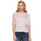 Women's Juicy Couture Ruffle Dolman Top, Size: Medium, Purple
