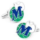 Dallas Mavericks Vintage Rhodium-plated Cuff Links, Men's, Multicolor
