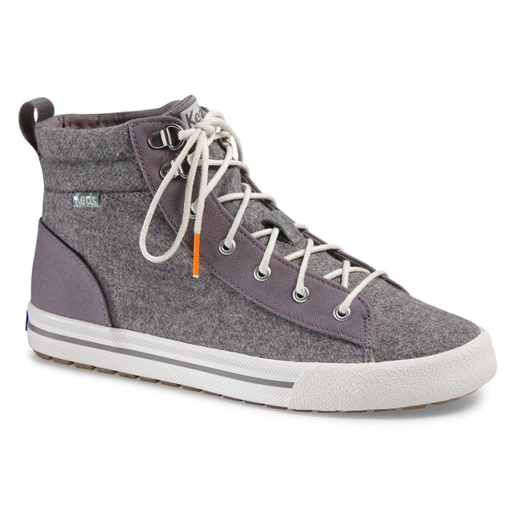 Keds Topkick Women's Ankle Boots, Size: 7, Grey