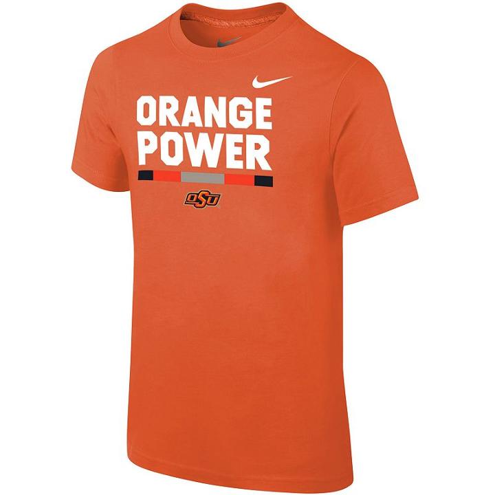 Boys 8-20 Nike Oklahoma State Cowboys Local Verbiage Tee, Size: M 10-12, Orange