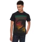 Men's Hang Ten Gradient Surf Tee, Size: Medium, Oxford