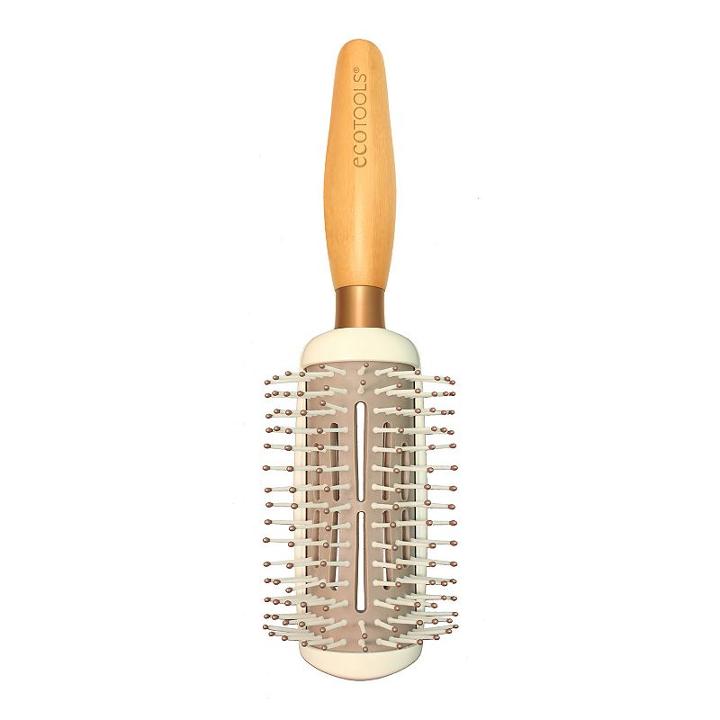 Ecotools Styler & Smoother Half-round Hair Brush, Multicolor