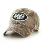 Adult '47 Brand New York Jets Realtree Clean Up Adjustable Cap, Ovrfl Oth
