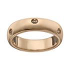 Diamond Accent 18k Gold Over Silver Wedding Ring, Women's, Size: 11, White