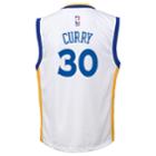 Boys 8-20 Golden State Warriors Stephen Curry Replica Jersey, Size: L 14-16, White