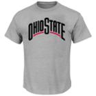 Big & Tall Men's Ohio State Buckeyes Wordmark Tee, Size: Xxl Tall, Multicolor