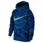 Boys 8-20 Nike Therma Marbled Hoodie, Size: Large, Brt Blue