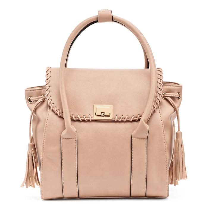Olivia Miller Carey Whip-stitch Tote, Women's, Beige