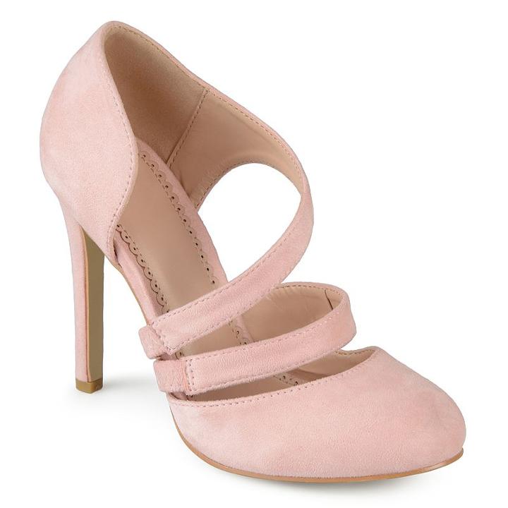 Journee Collection Zeera Women's High Heels, Size: Medium (10), Light Pink