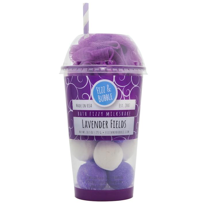 Fizz & Bubble Lavender Fields Bath Fizzy Milkshake, Multicolor