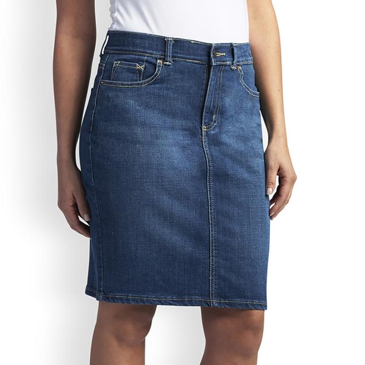 Women's Lee Stella Jean Skirt, Size: 14 Avg/reg, Dark Blue