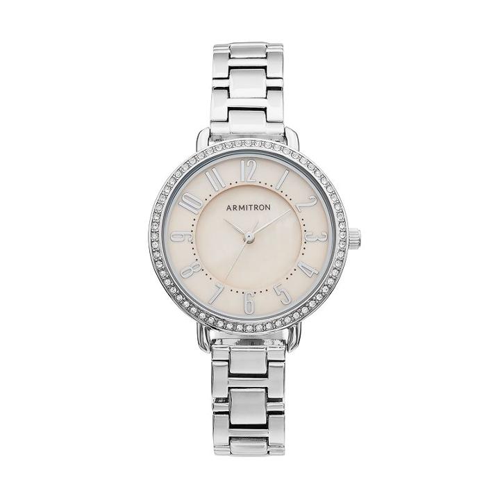 Armitron Women's Crystal Watch - 75/5471tmsv, Size: Small, Grey