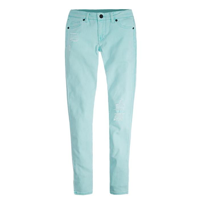 Girls 7-16 Levi's 710 Super Skinny Fit Jeans, Size: 7, Turquoise/blue (turq/aqua)