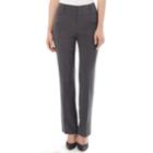 Women's Apt. 9&reg; Magic Waist Wide-leg Pants, Size: 12, Dark Grey