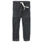 Boys 4-12 Oshkosh B'gosh&reg; Microfleece Pants, Size: 12, Light Grey