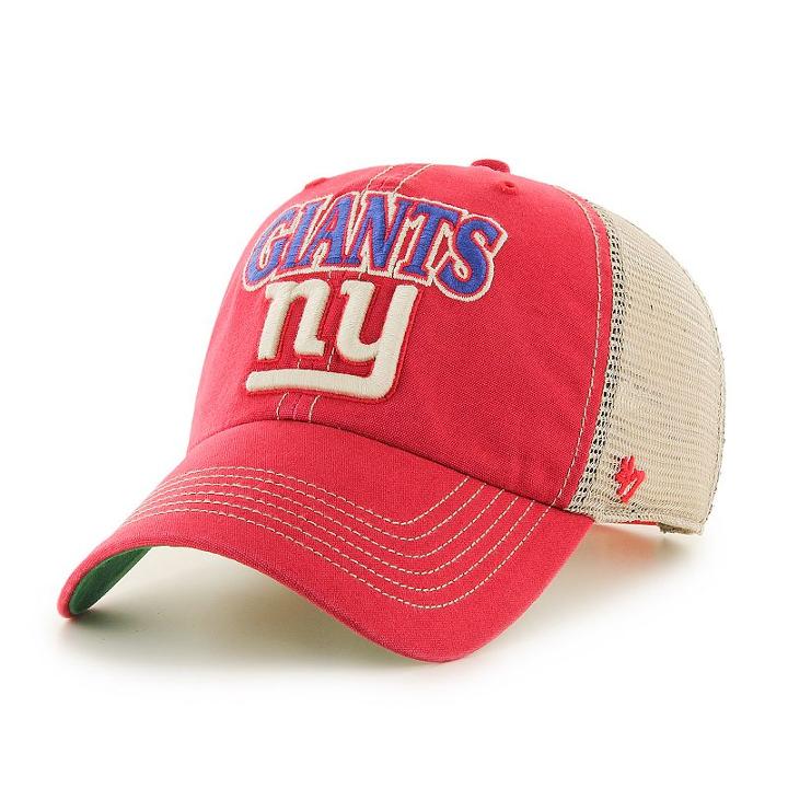 Adult '47 Brand New York Giants Tuscaloosa Adjustable Cap, Ovrfl Oth