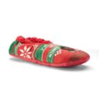 Men's Novelty Slippers, Size: 10-13, Red