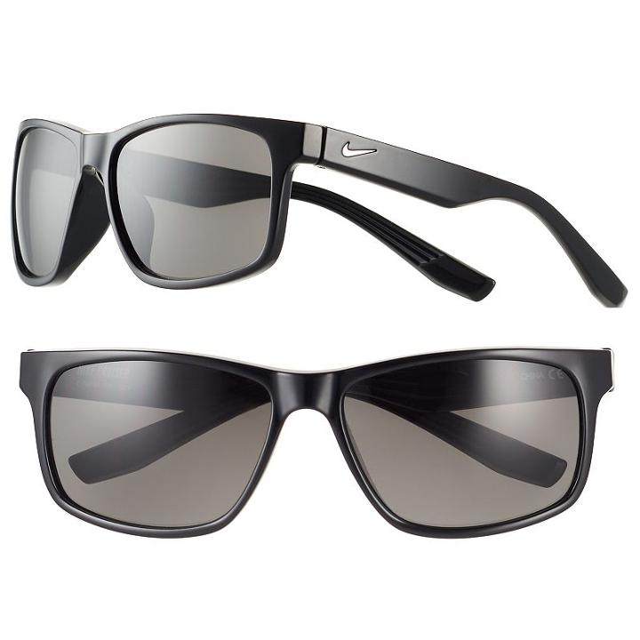 Men's Nike Cruiser Rectangular Sunglasses, Black