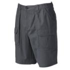 Men's Croft & Barrow&reg; Relaxed-fit Side-elastic Cargo Shorts, Size: 38, Dark Grey