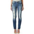 Women's Rock & Republic&reg; Berlin Skinny Jeans, Size: 4 - Regular, Med Blue
