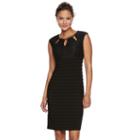 Women's Scarlett Cutout Sheath Dress, Size: 6, Black