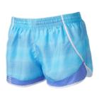 Juniors' So&reg; Woven Running Shorts, Girl's, Size: Xl, Turquoise/blue (turq/aqua)
